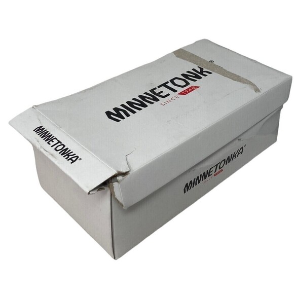 Minnetonka Sabina Women's Size 8 M Slide Sandals Shoes Tan Multicolor - Picture 11 of 11